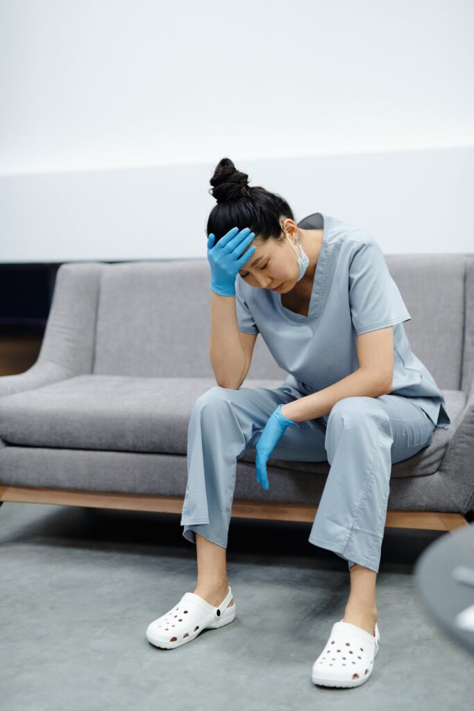 Causes of nurse (and healthcare staff burnout includes long hours, lack of support, high stress environments, and emotional strain. Optimizing healthcare staffing can help.
